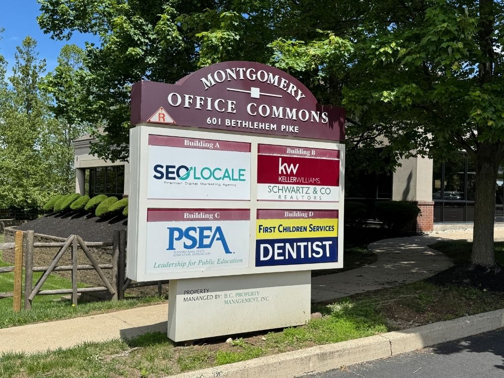 601 Bethlehem Pike, Montgomeryville, Pennsylvania 18936, ,Office,For Sale and For Lease,B-2 Suite 100,601 Bethlehem Pike,1154