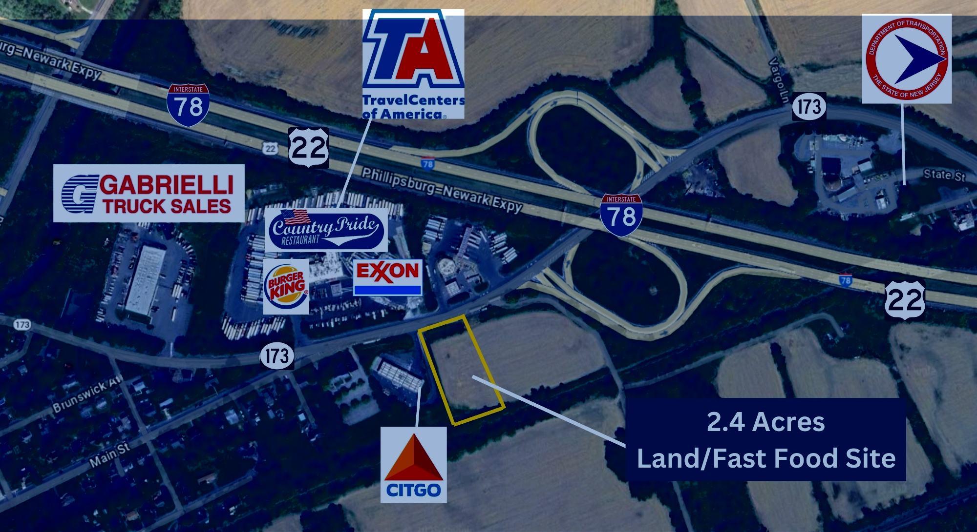 978 Route 173, Bloomsbury, New Jersey 08804, ,Land,For Lease,978 Route 173,1178