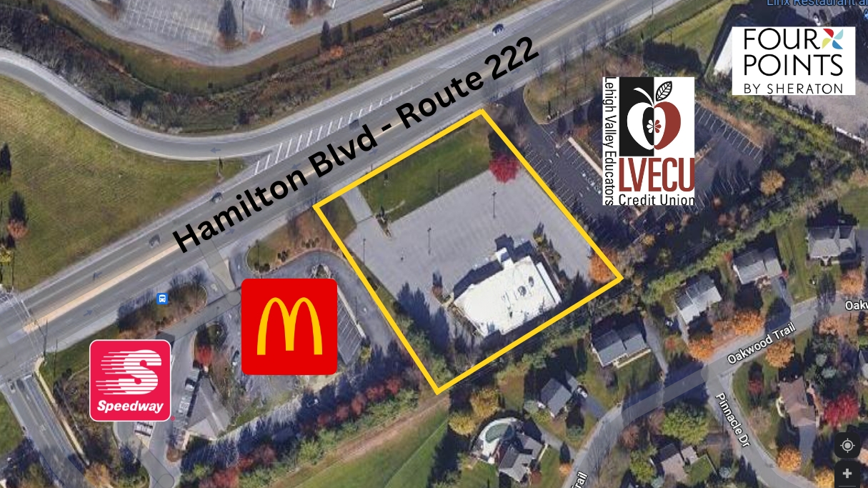 3750 Hamilton Blvd, Allentown, Pennsylvania 18103, ,Retail,For Sale,3750 Hamilton Blvd,1018