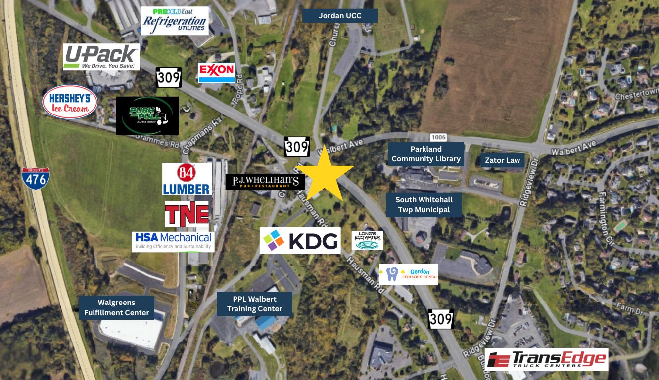 1645-1655 Hausman Rd, Allentown, Pennsylvania 18104, ,Retail,For Lease,Hausman Plaza,1645-1655 Hausman Rd,1208