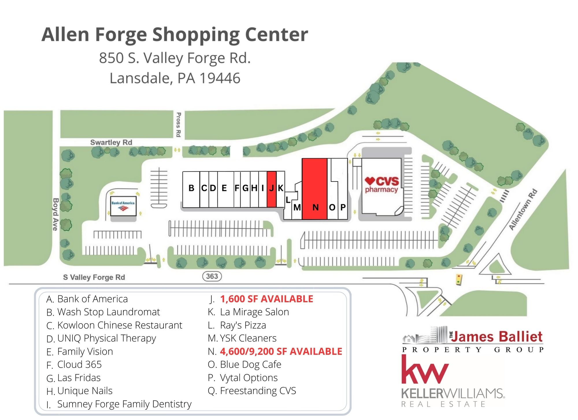 850 S Valley Forge Rd, Lansdale, Pennsylvania 19446, ,Retail,For Lease,850 S Valley Forge Rd,1037