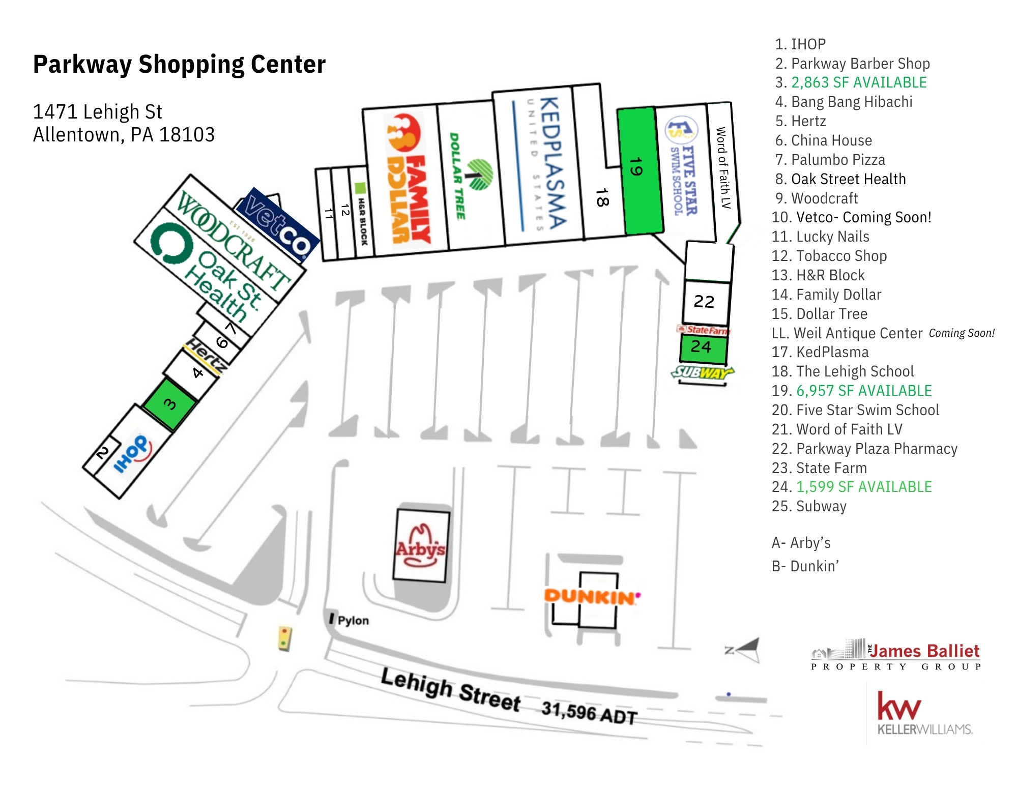 1471 Lehigh St, Allentown, Pennsylvania 18103, ,Retail,For Lease,1471 Lehigh St,1051