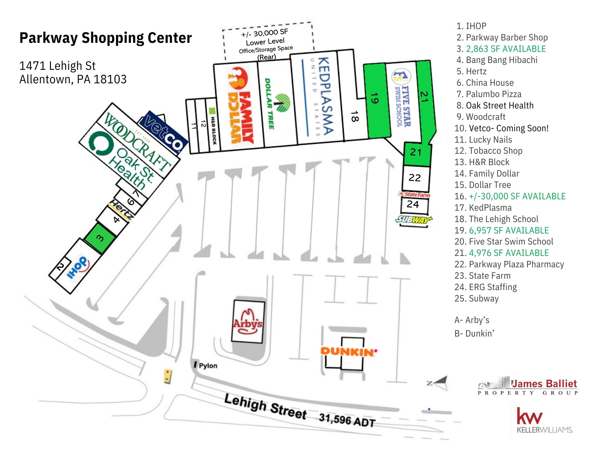 1471 Lehigh St, Allentown, Pennsylvania 18103, ,Retail,For Lease,1471 Lehigh St,1051