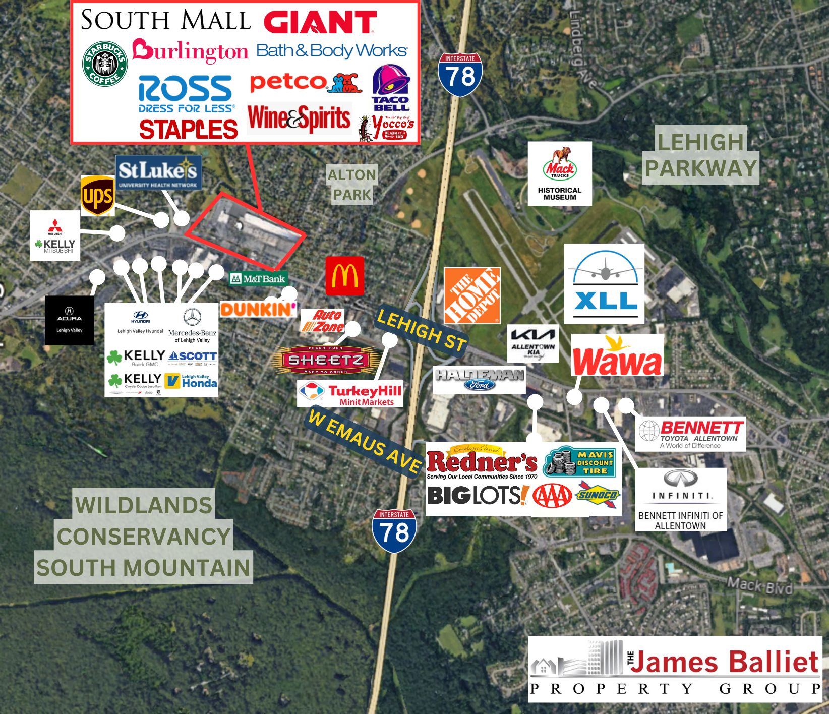 3300 Lehigh St, Allentown, Pennsylvania 18103, ,Retail,For Lease,3300 Lehigh St,1056