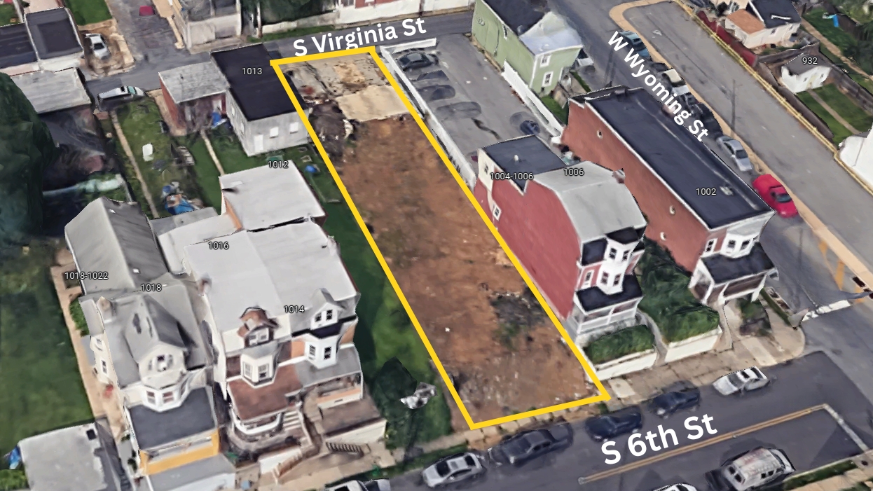 1008 S 6th St, Allentown, Pennsylvania 18103, ,Land,For Sale,1008 S 6th St,1090